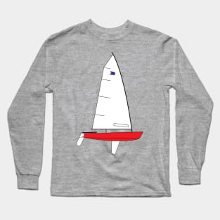 OK Dinghy Sailboat Long Sleeve T-Shirt